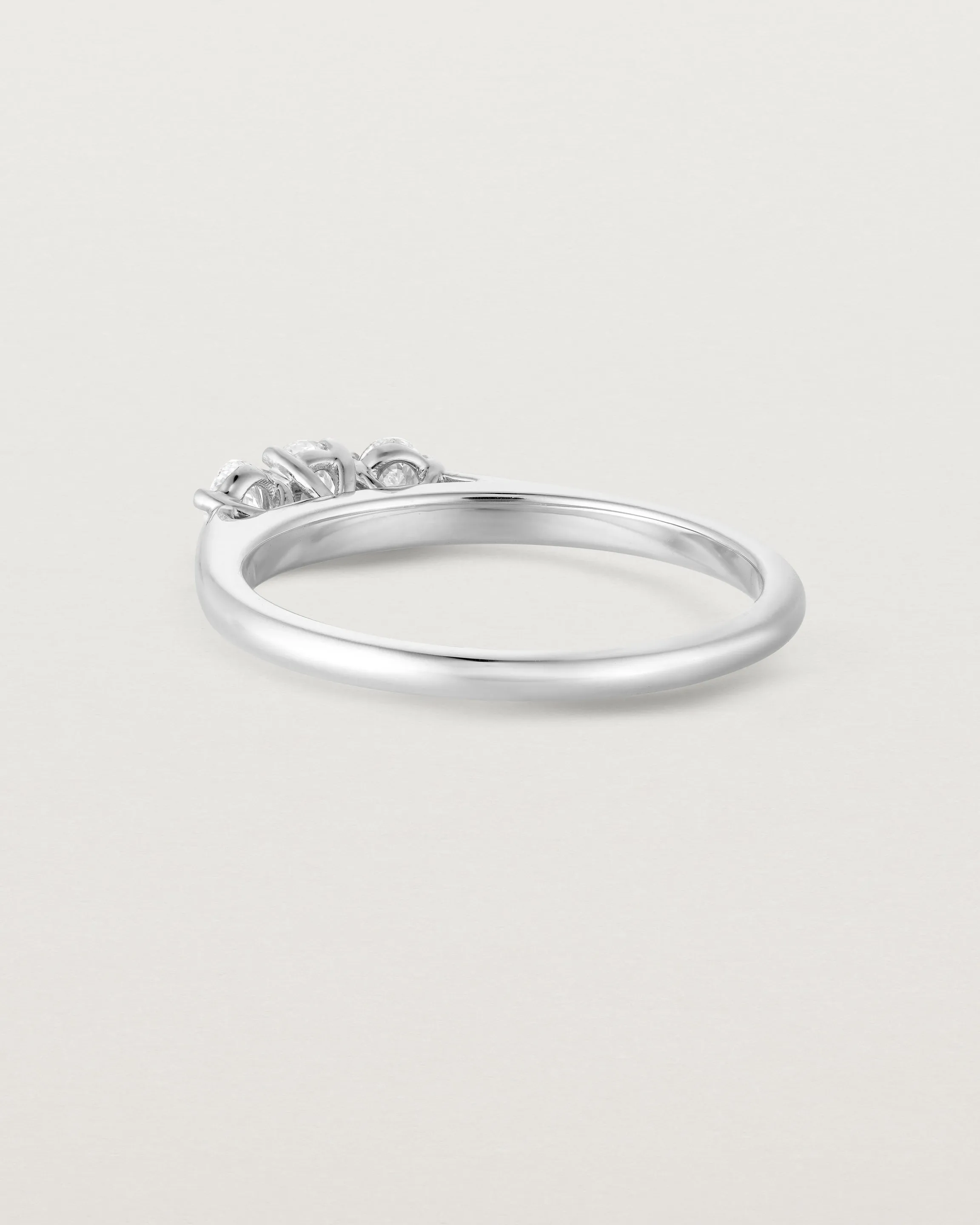 Elegant Adrienne Trio Diamond Ring Set