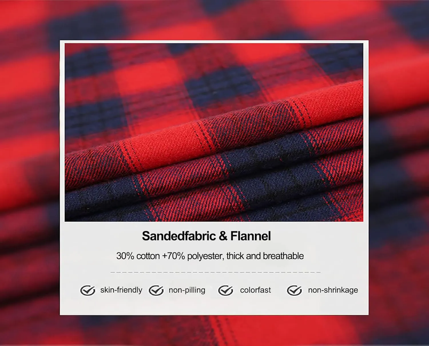Angbater Mens Flannel Plaid Shirts Fashion Long Sleeve Button Down Shirt with Pockets