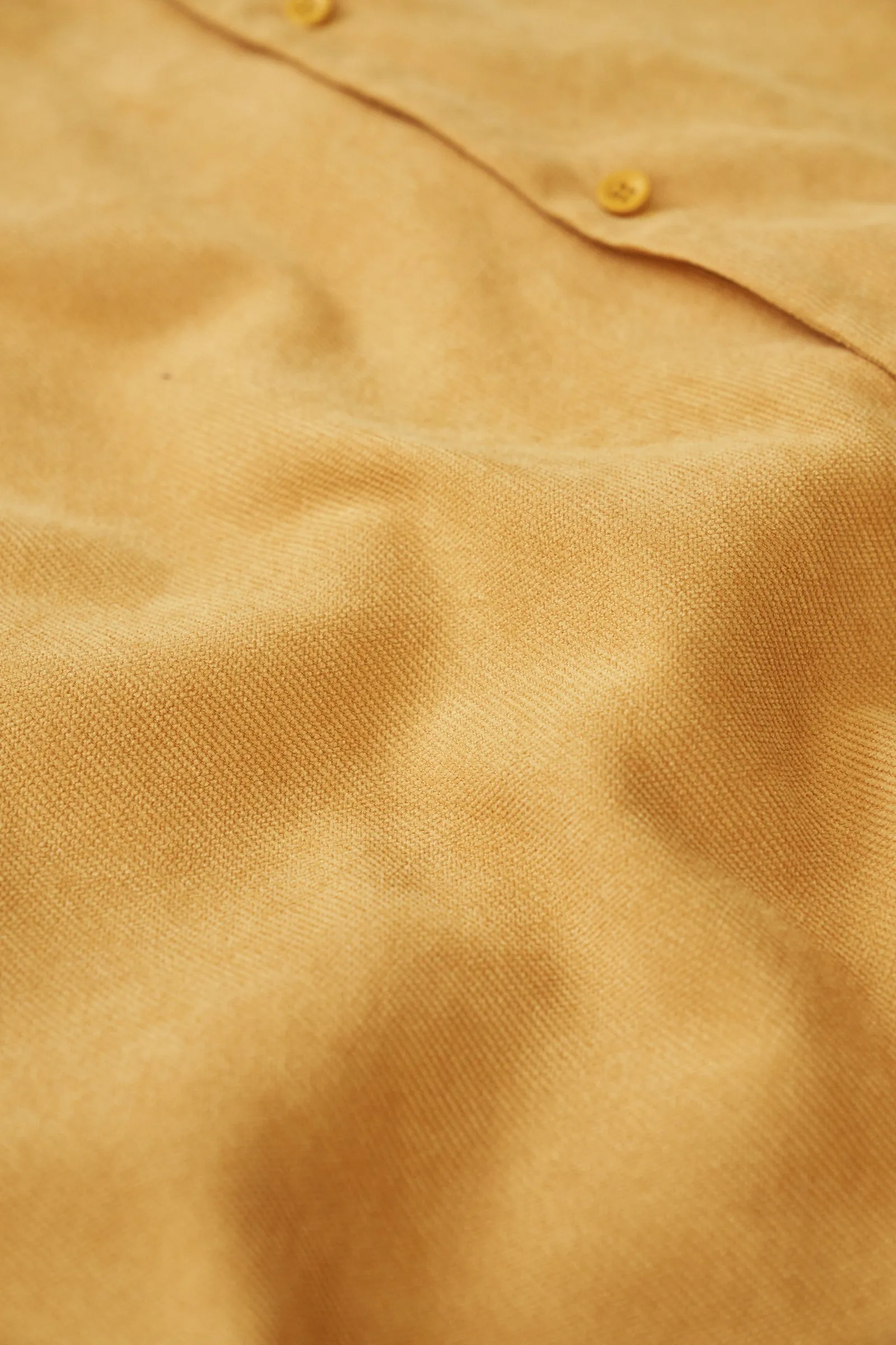 bound 'Mustard' Cord Towel SS Shirt