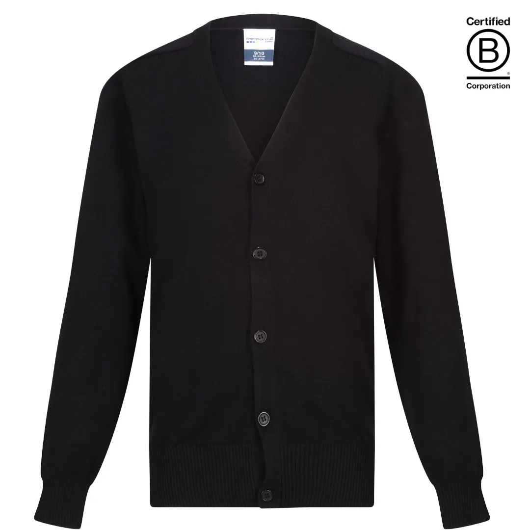Boys / Unisex Performa cotton school cardigan - plain
