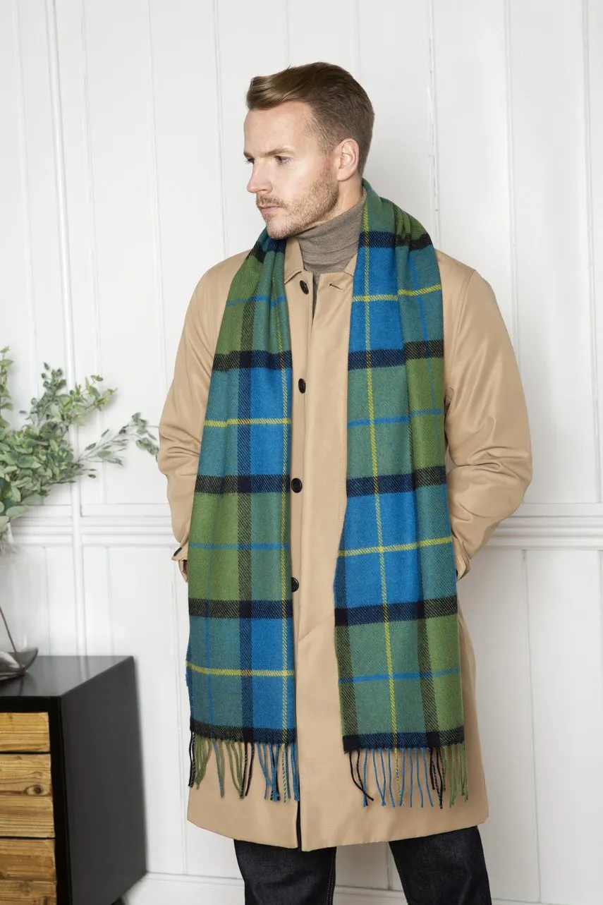 Foxford Lambswool Scarf | Shannon Check