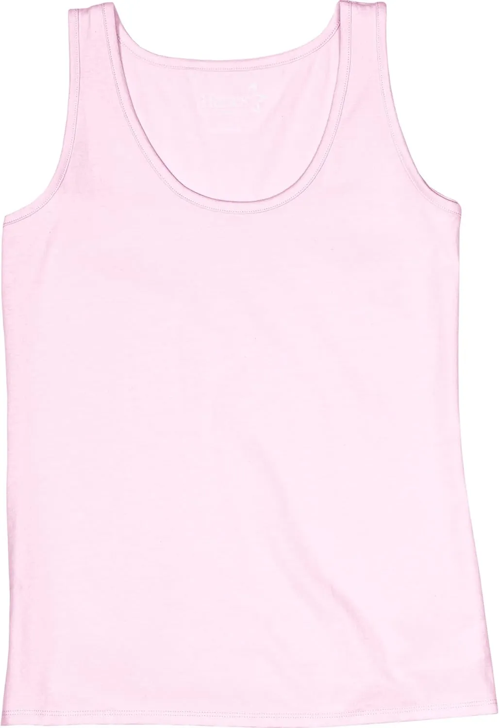 Hanes Women's Scoopneck Cotton Jersey Tank, Classic Cotton Tank Top, Lightweight Cotton Tank for Women