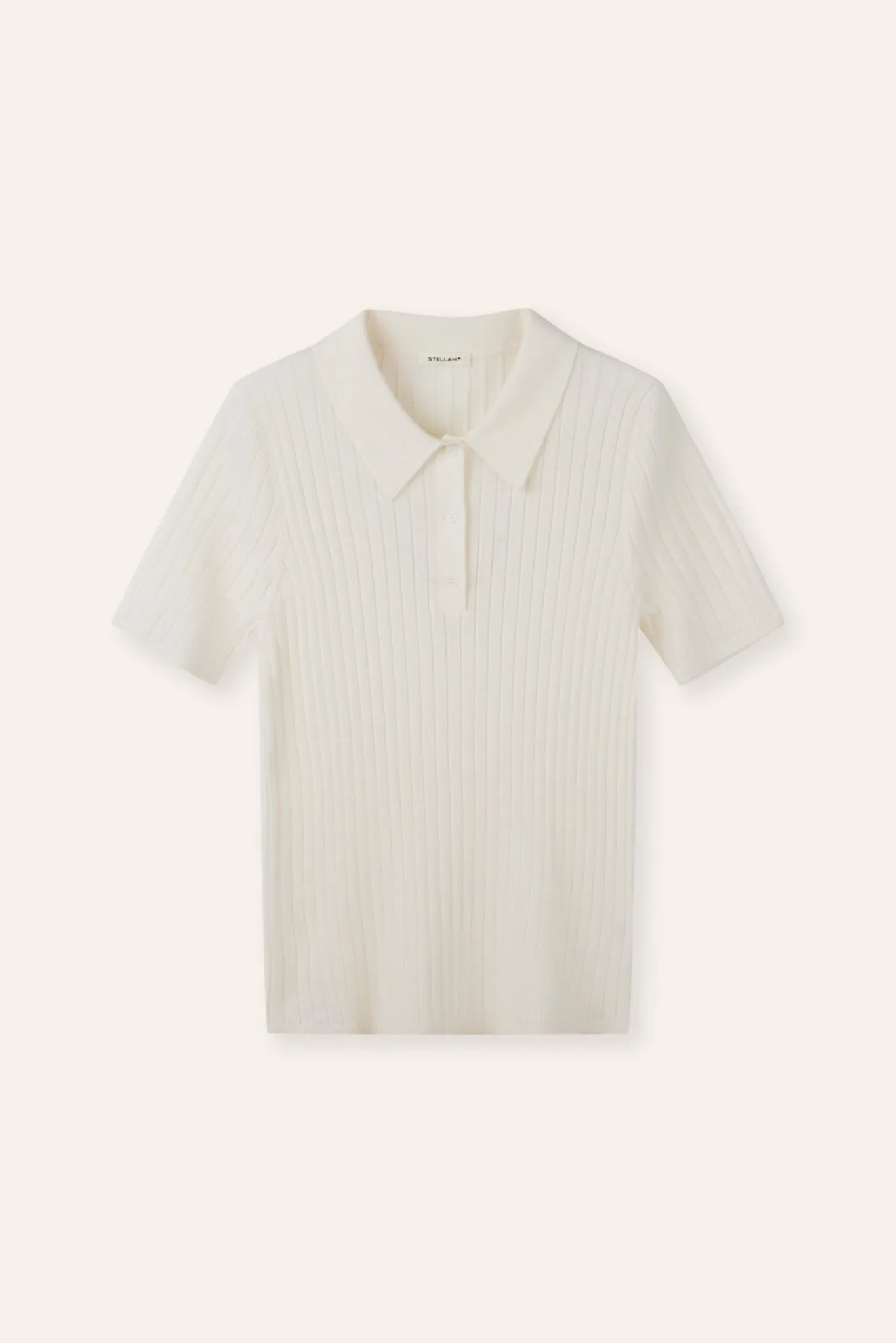 LEE wool polo top (Off white)