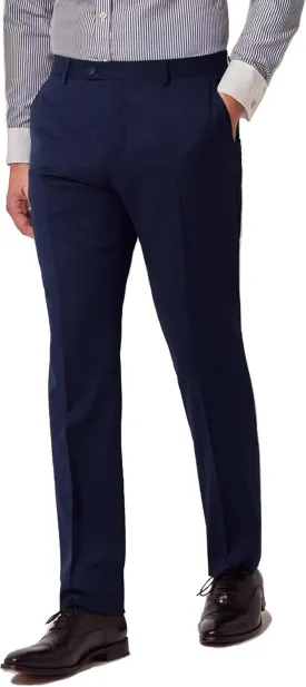 Men's Dress Pants Slim Fit Flat Front Suit Pant for Men Hidden Expandable Waist Suit Trousers Casual Suit Slacks