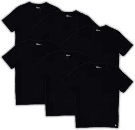 Mens Organic T Shirt Black | Fair Trade T-Shirt | Cotton | Eco Friendly | Plain Black