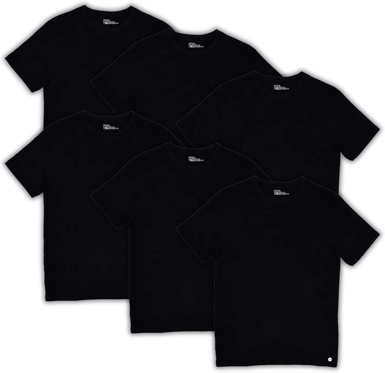 Mens Organic T Shirt Black | Fair Trade T-Shirt | Cotton | Eco Friendly | Plain Black