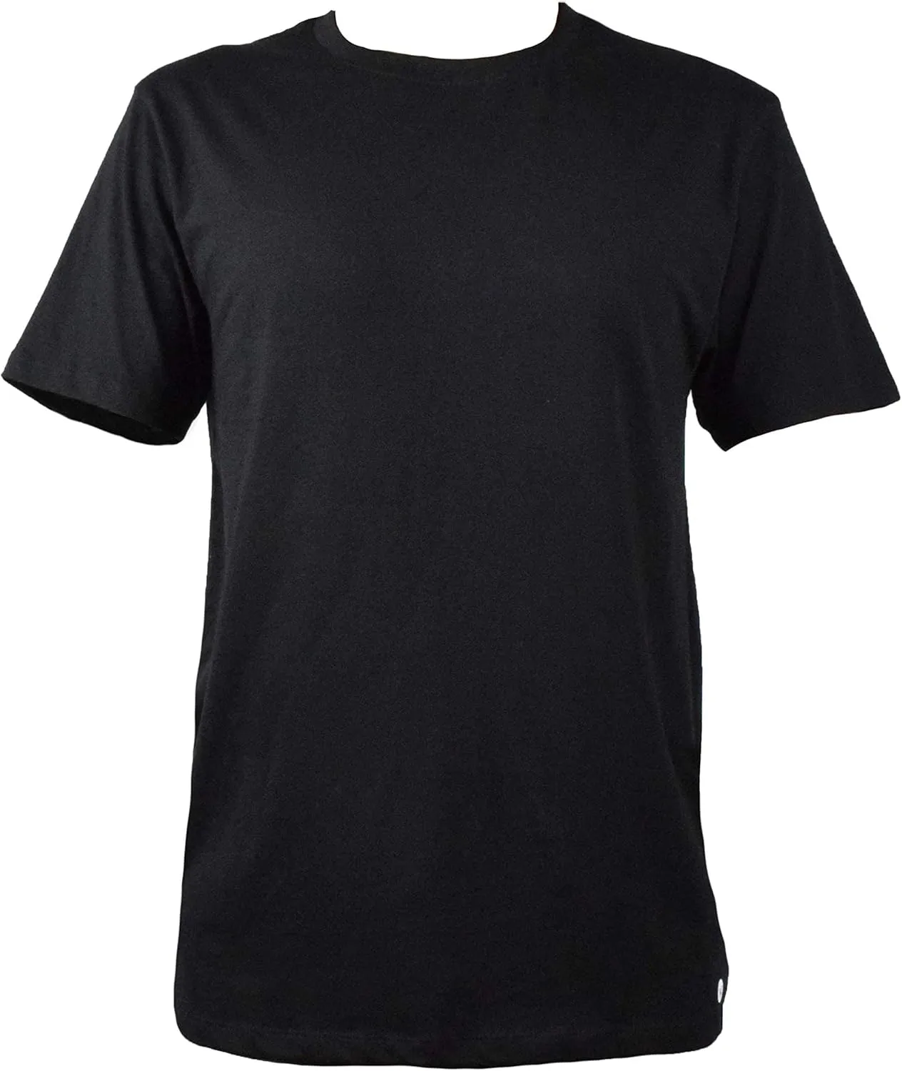 Mens Organic T Shirt Black | Fair Trade T-Shirt | Cotton | Eco Friendly | Plain Black