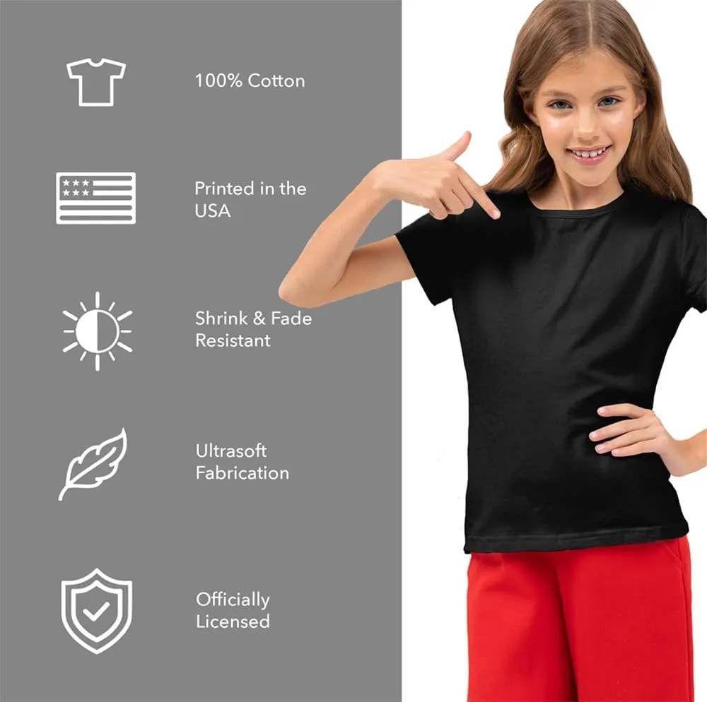 Popfunk Batman Bat Shield Logo Collection Kids T-Shirt for Youth Toddler Boys and Girls