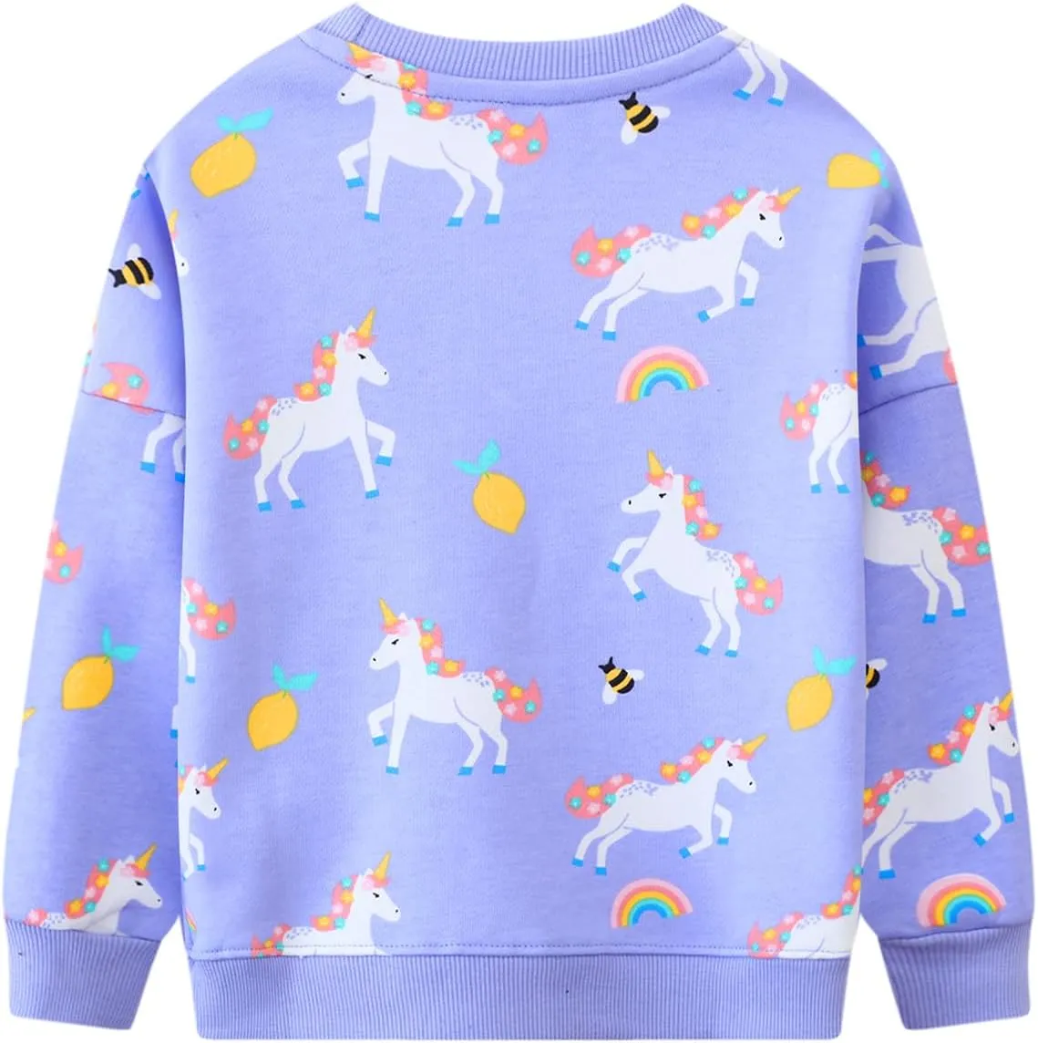 Toddler Girl Cotton Long Sleeve Sweatshirt Christmas Clothing 2-9Y