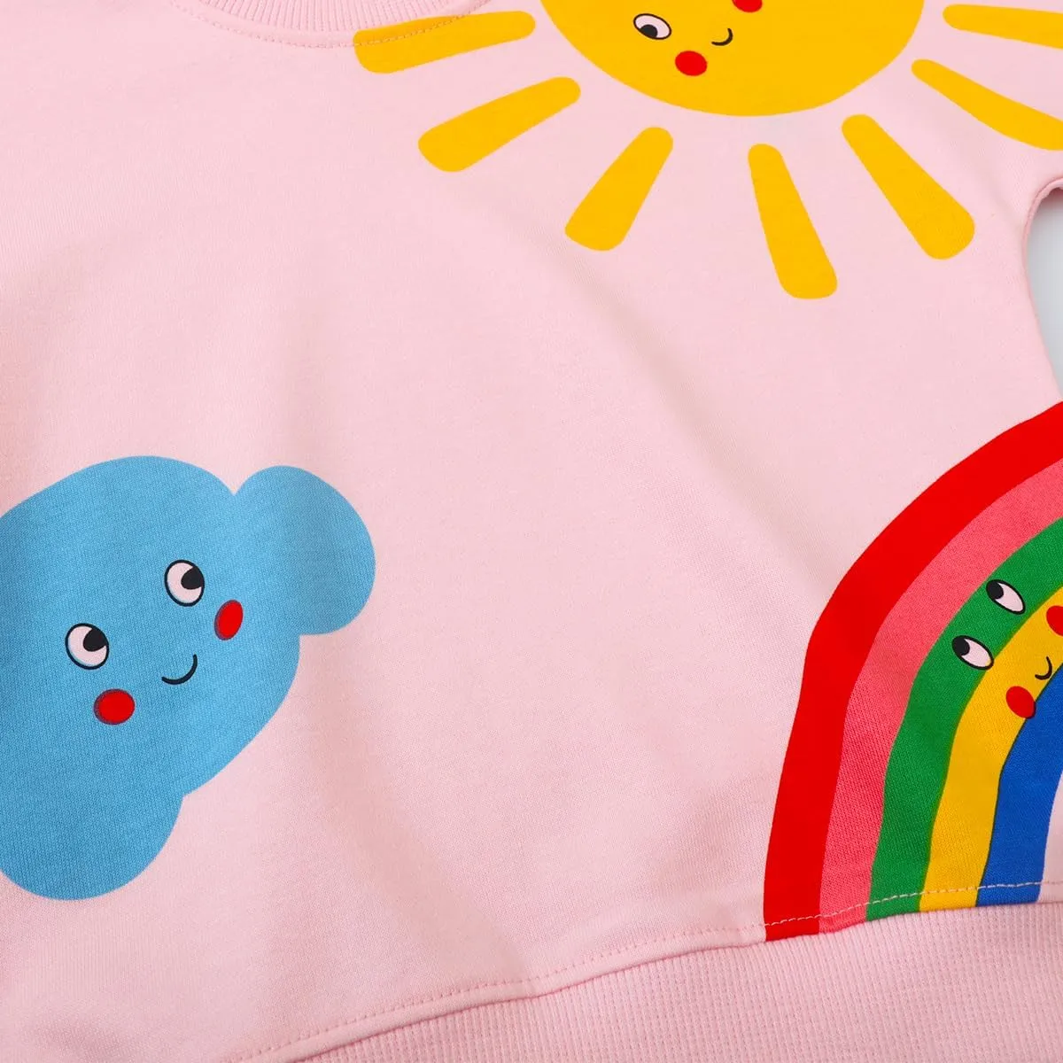 Toddler Girl Cotton Long Sleeve Sweatshirt Christmas Clothing 2-9Y