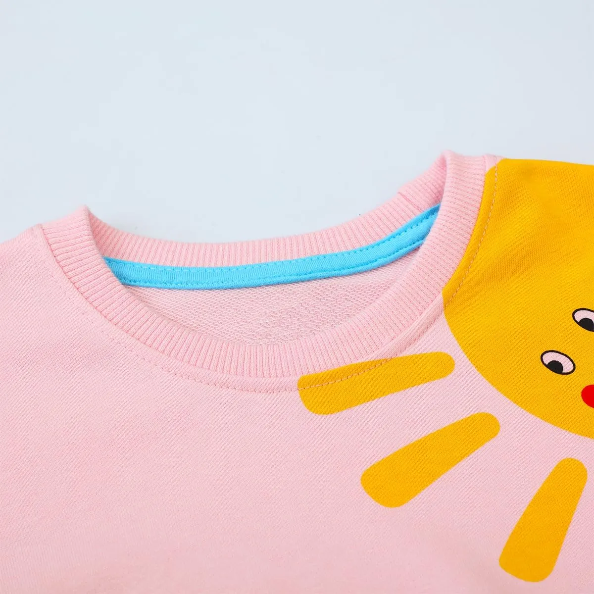 Toddler Girl Cotton Long Sleeve Sweatshirt Christmas Clothing 2-9Y