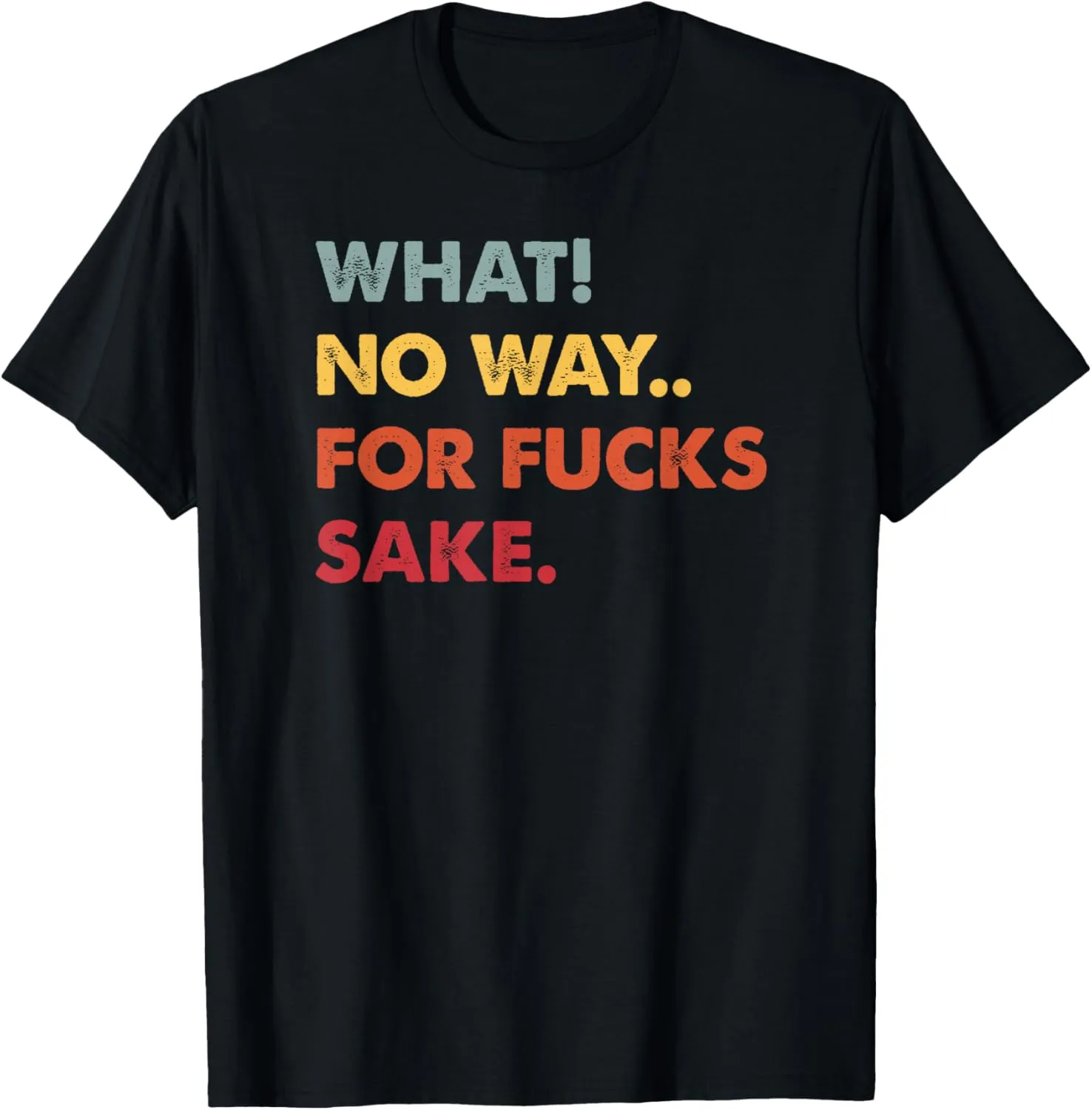 Unisex-Adults Black T-Shirt Small