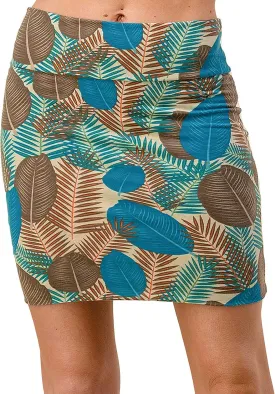 Women's Casual Stretchy Bodycon Pencil Printed Mini Skirt